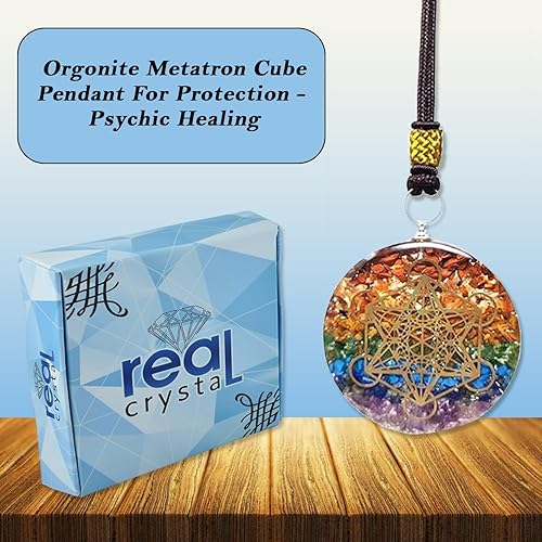 Miniatura 9 de Real Crystal Orgone Energy Healing Pendant - Orgonite Tear Drop Pendant For Protection - Pychic Healing - Boost Confidence - Christmas Gift