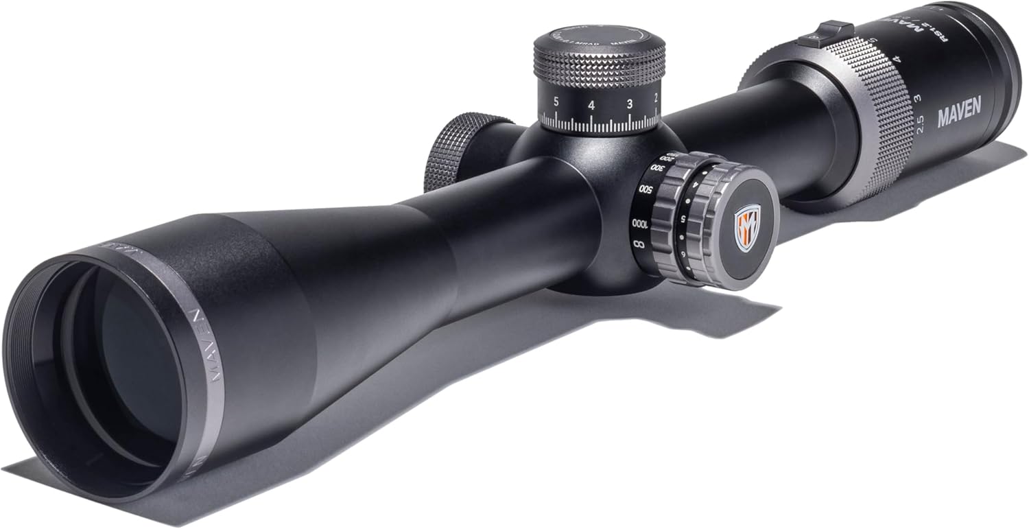 Maven RS1.2-2.5-15X44mm FFP Hunting Rifle Scope