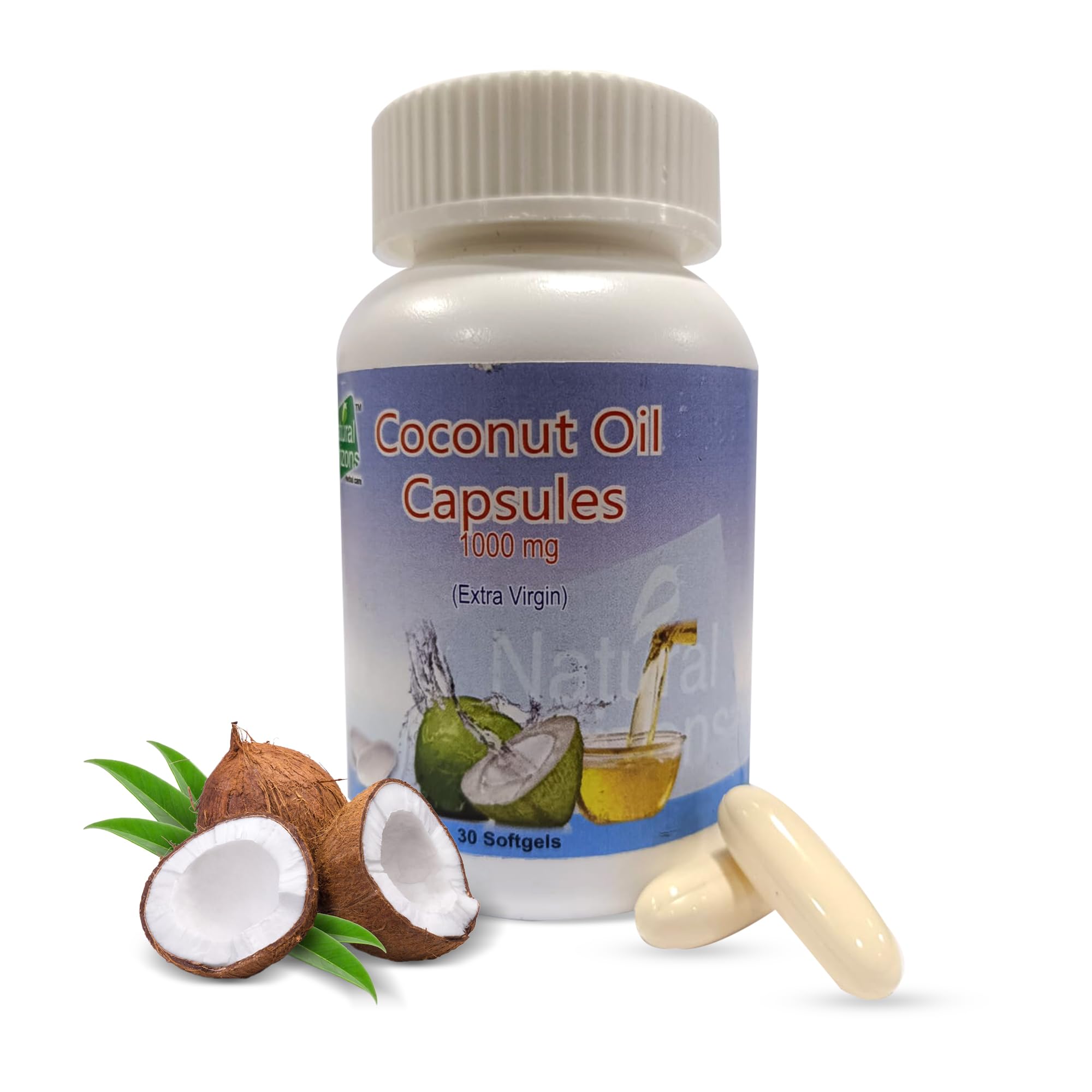Natural Horizons - Coconut Capsules 1000mg Per Capsule (Extra Virgin) 30 capsules-image-11