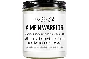Funny Breast Cancer Survivor Candle | Gifts for Women