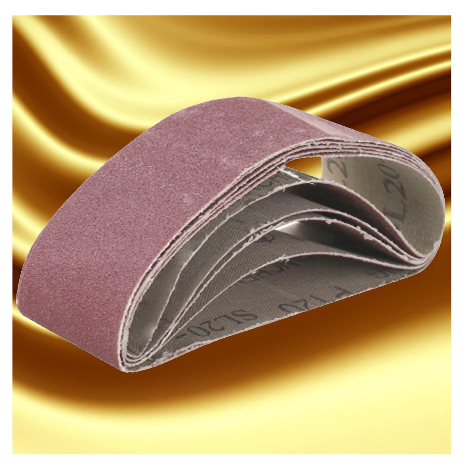 belt sander sanding belts 10pcs Grinding Aluminium Oxide Sanding Belts 3x21inch Polishing Sharpening Abrasive Welding Sand belts 533*75MM Aluminum Oxide Automotive Metal 40/1000 Grits Wood ( Color : 1