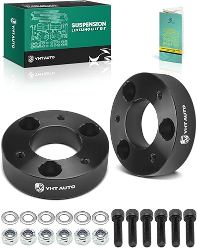 YHTAUTO Kit de elevación de nivelación delantera de 2 pulgadas para Nissan Frontier, Xterra, Pathfinder, Suzuki Equator | RWD/4WD | Espaciadores de