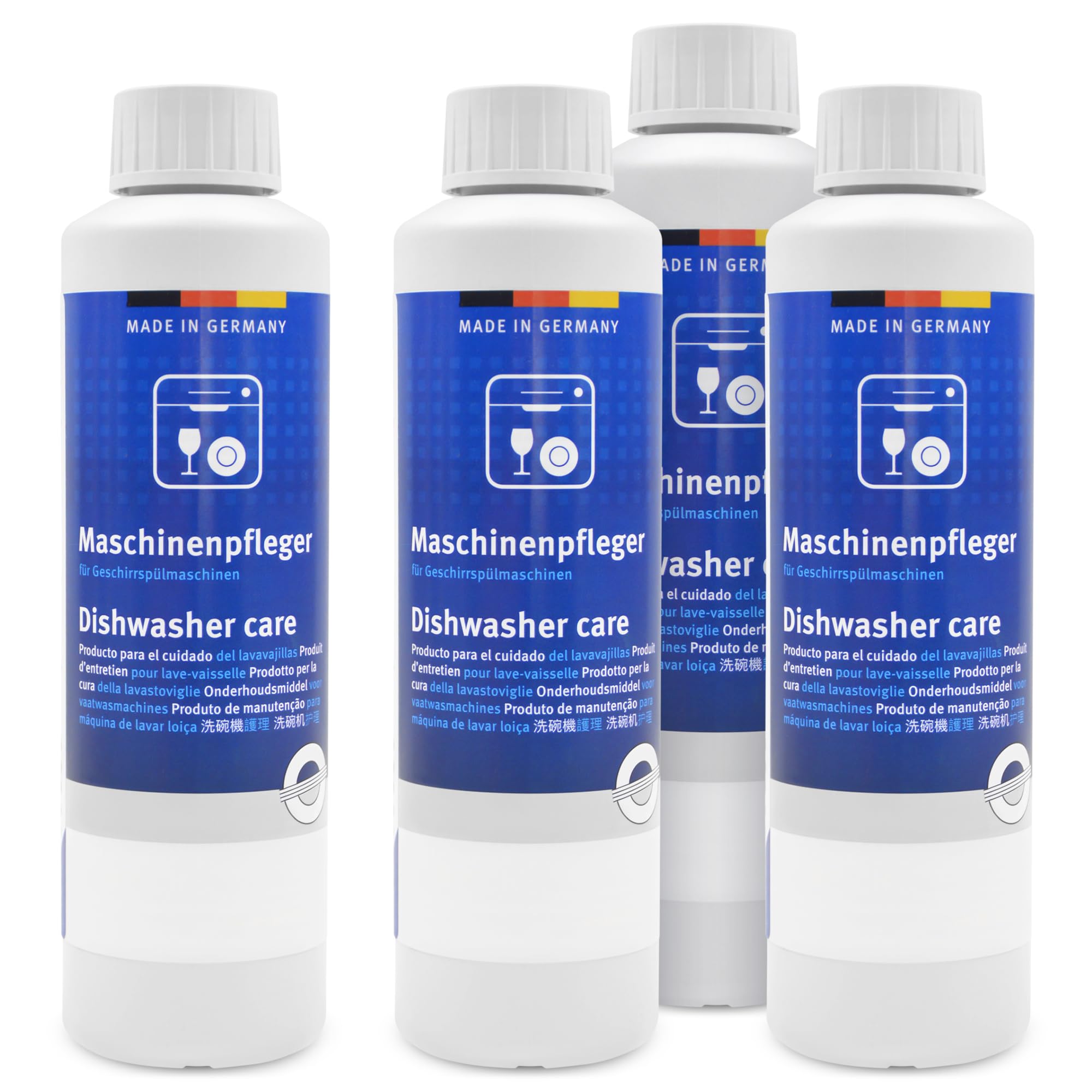 VIOKS Maschinenpfleger 4 x 250 ml Geschirrspüler Ersatz für Bosch 00311997 | für Spülmaschine Geschirrspülmaschine