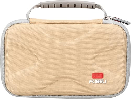 Miniatura 4 de FBLFOBELI Estuche de transporte rígido de EVA para KODAK Luma 150 Ultra Mini Pocket Pico Projector (caqui)