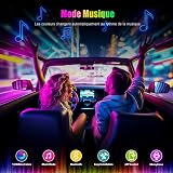 LED Auto Interni, luci Ambiente Auto con Controllo APP, Accessori Auto - 4
