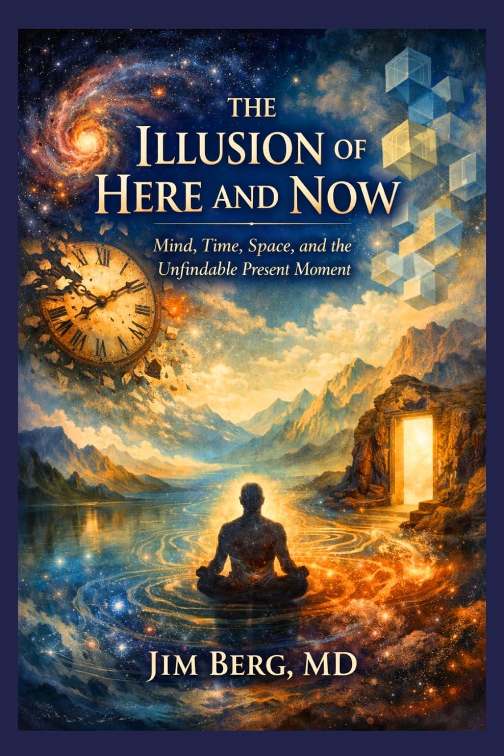 The Illusion of Here and Now: Mind, Time, Space, and the Unfindable Present Moment (The writings of Jim Berg, MD)