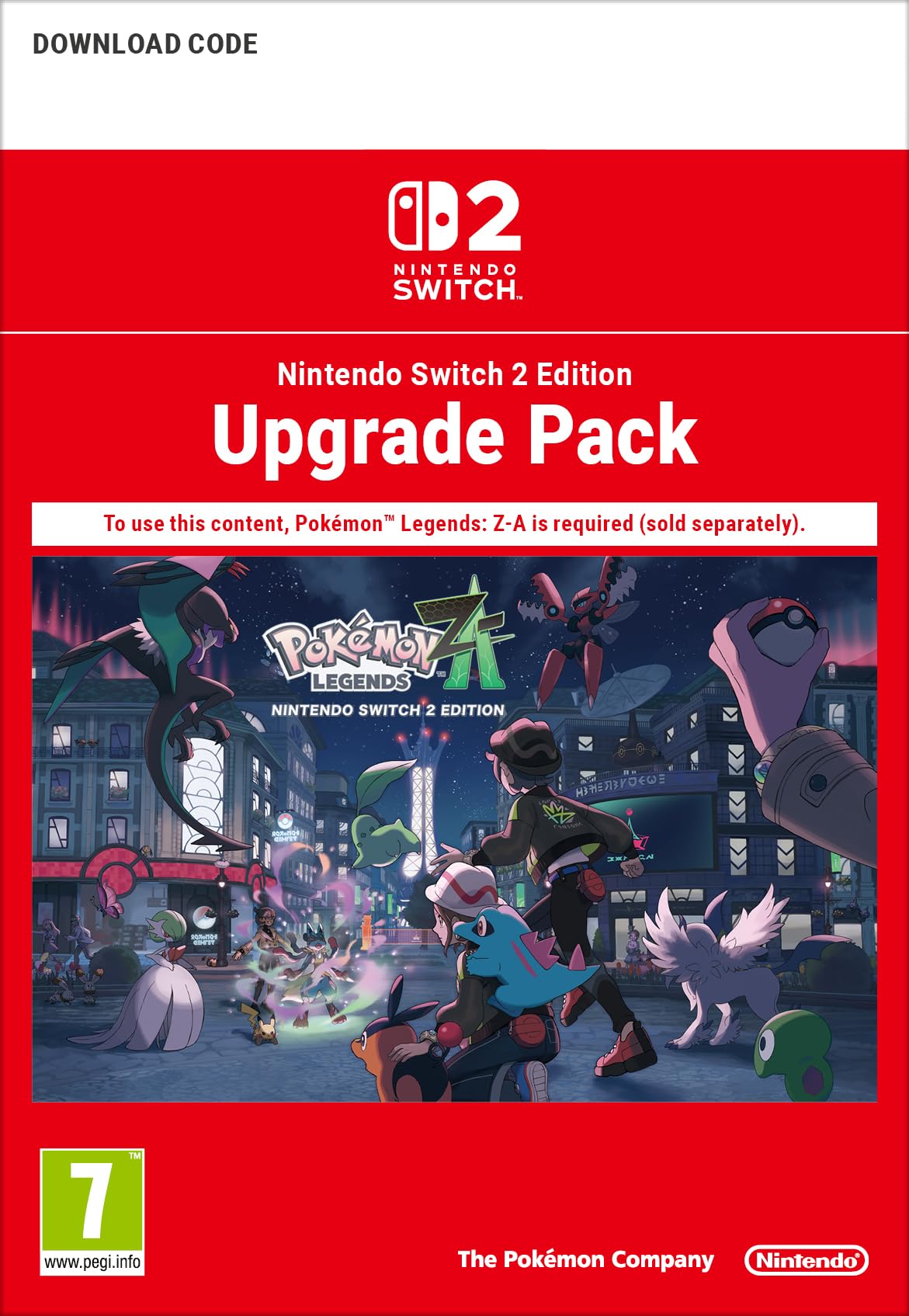 Nintendo Pokémon Legends: Z-A | Nintendo Switch 2 Upgrade Pack