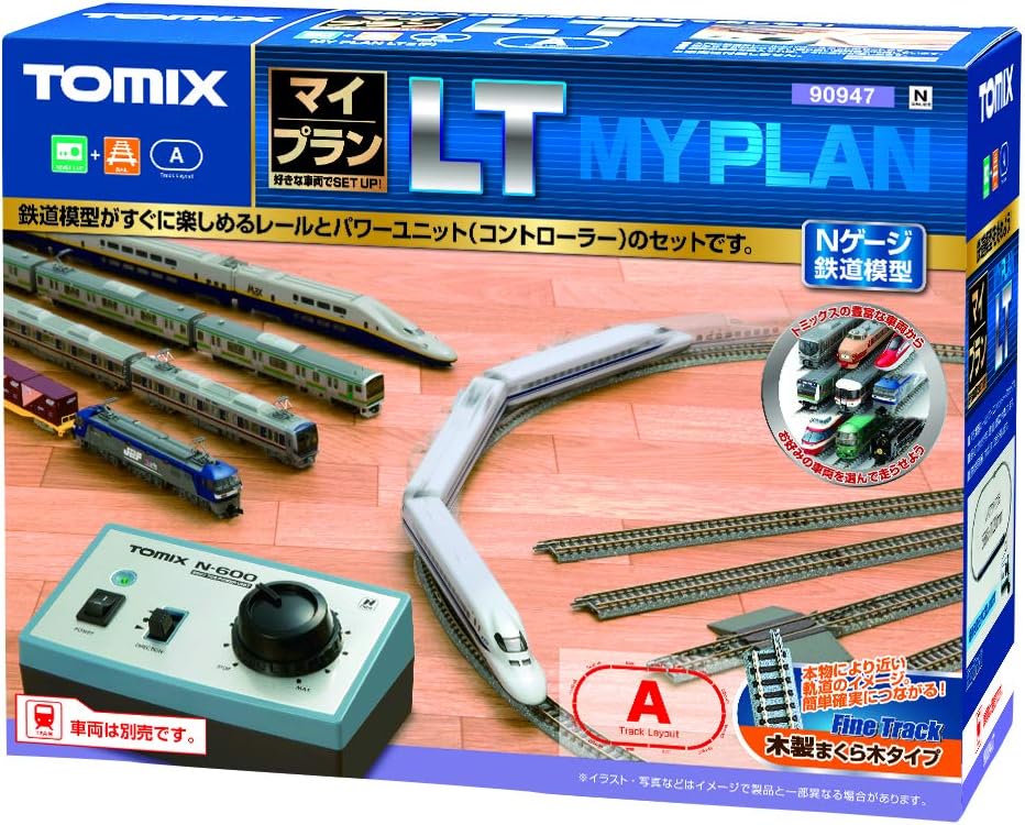 TomyTEC 909477 Rail Set for an Oval