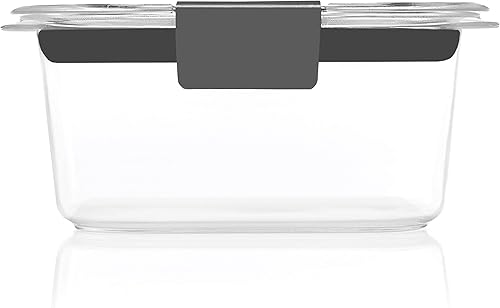 Miniatura 6 de Rubbermaid Brilliance - Recipientes de almacenamiento de alimentos a prueba de fugas con tapas herméticas juego de 5 unidades 10 piezas en total sin