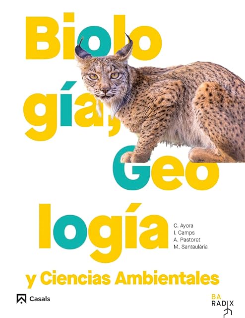Portada de Biología Geología y Ciencias Ambientales 1º Bachillerato