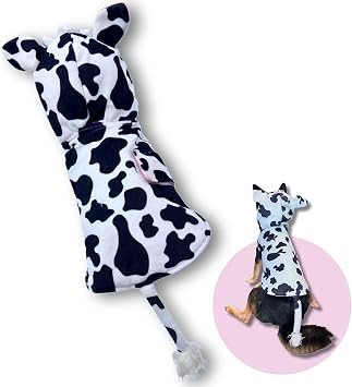 Pet Custom Dog Custom Cat Custom Hoodie, Sporty Look, Funny Gift, Halloween Holiday Cow, Large