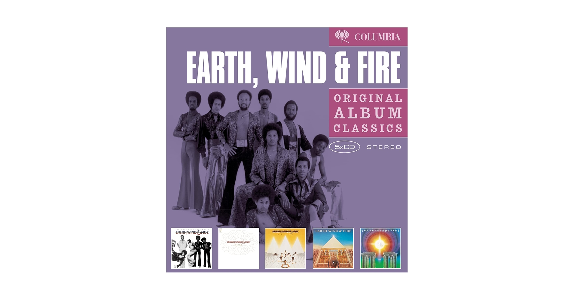 Earth, Wind & Fire - (Vol 1) 5cd Original Album Classics
