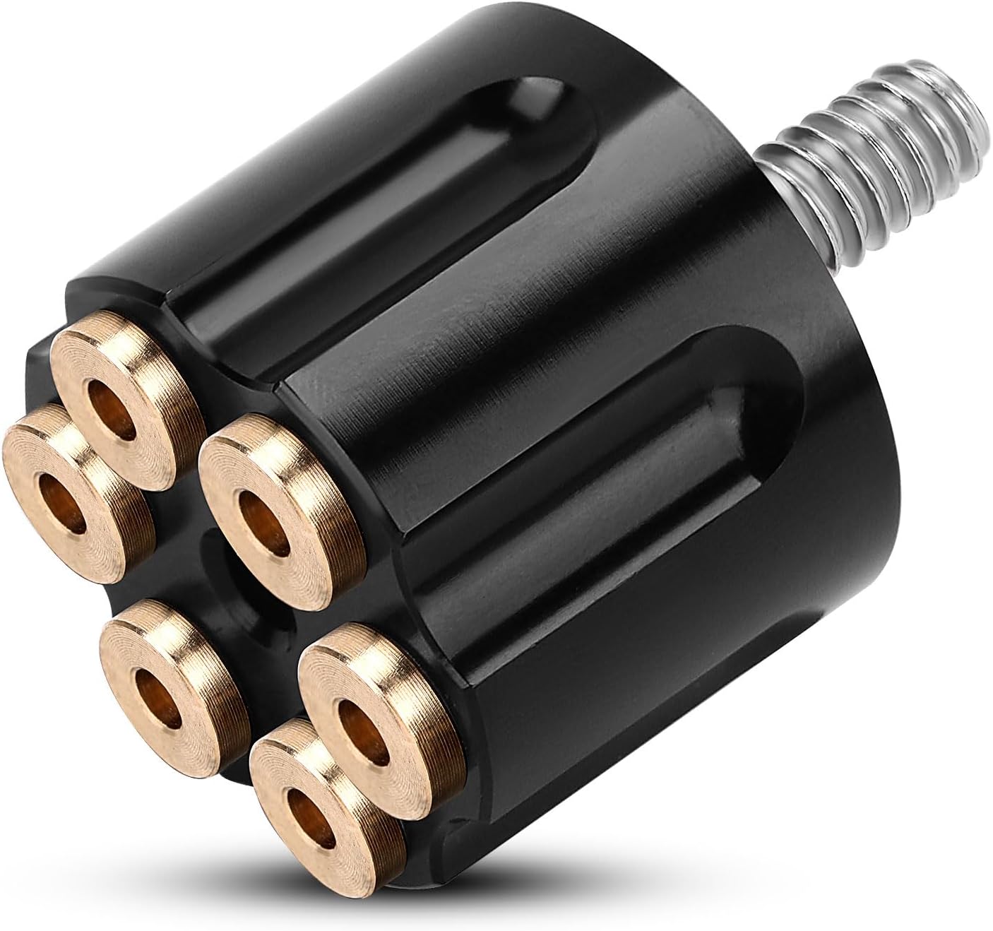 Rear Fender Seat Bolt Screw for Harley Dyna Sportster Softail Road Glide Street Touring King CVO Electra Iron 883 Bob 1996-2024 Thread 1/4"-20 Seat Nut Revolver (Black)