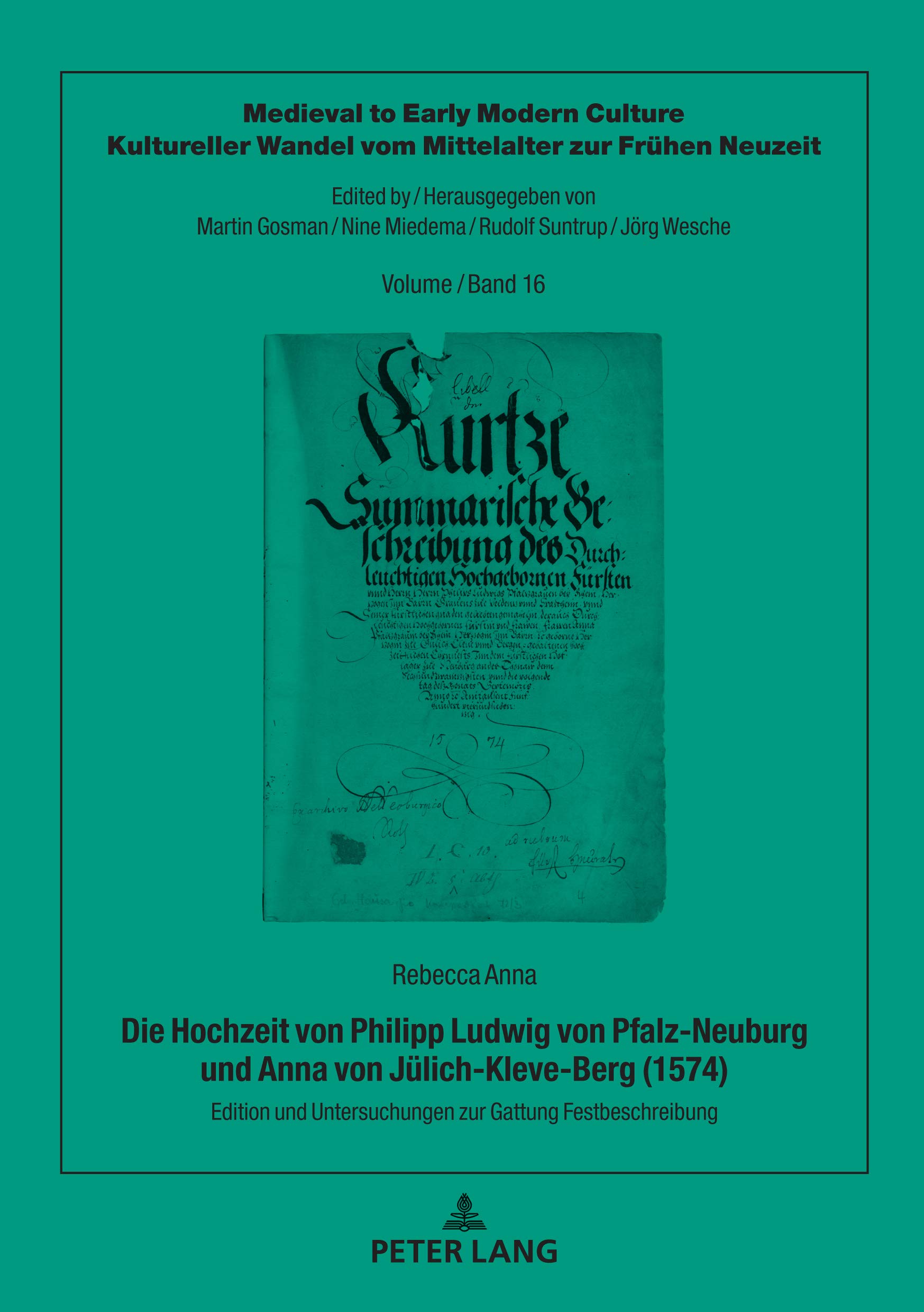 Ouvrage allemand Philipp Ludwig von Pfalz-Neuburg Anna von Juelich-Kleve-Berg 1574