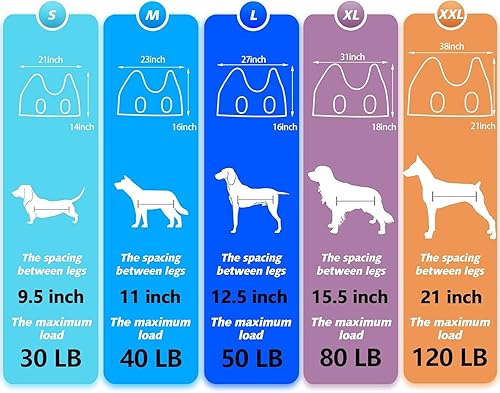 Miniatura 2 de Hamaca de aseo para mascotas con cortaúñascortaúñastijeras de aseo, arnés de aseo para perros para recortar uñas, ayudante de aseo de mascotas, XL