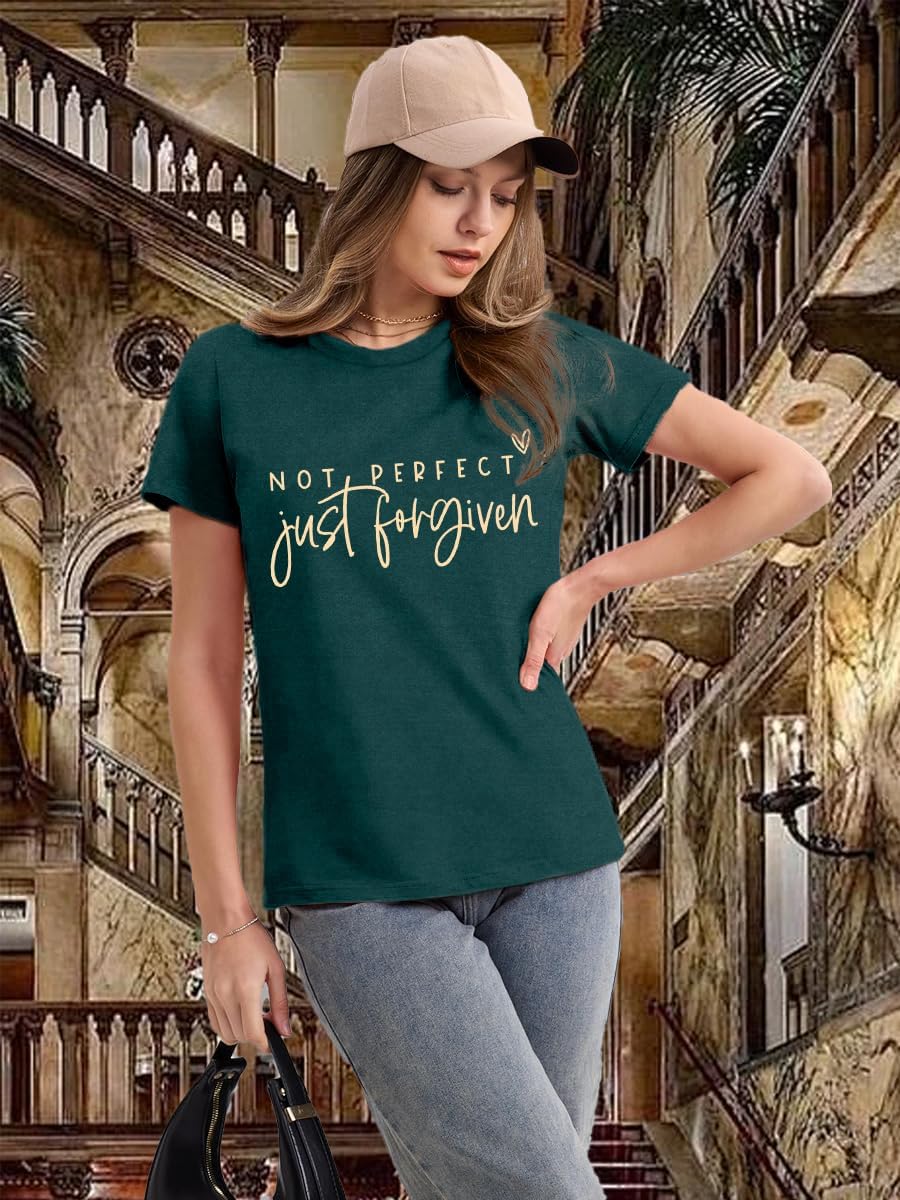 Christian Shirts for Women Jesus Shirt Inspirational Tee Tops - Image 4