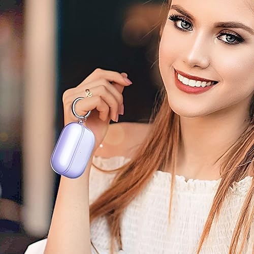 Miniatura 7 de ULAK Estuche Compatible con AirPods Pro de 2. Generación, Estuche de TPU Blando de Diseño para AirPods Pro de 1.2. Generación 20222019 con Llavero