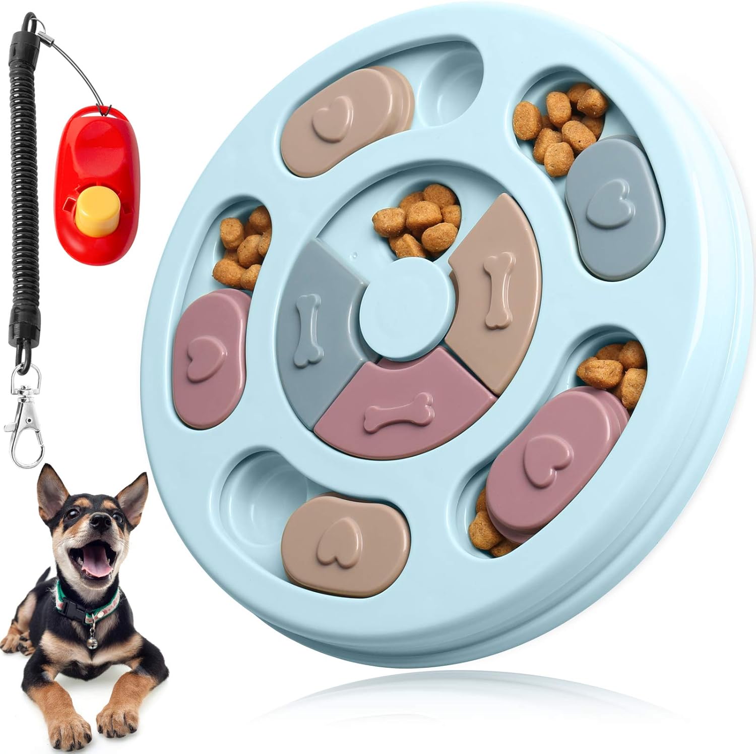 Pet Supplies HETOO Dog Puzzle Toys Puppy, IQ Puppy Toys, Interactive