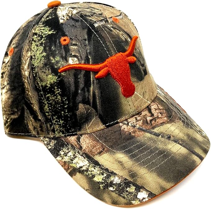 Gorra ajustable con logo Texas Longhorns miniatura 3