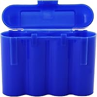 Vista 2 de 2 azul AA AAA batería batería de almacenamiento de plástico caja titular de la caja de los E.e.u.u