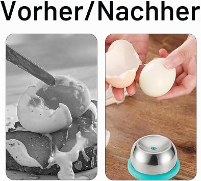 Egg Picker Egg Picker Egg Picker Made of Stainless Steel Egg Opener Egg Picker Egg Picker Egg Picker Egg Cracker for Boiled Eggs Kitchen Utensils for Egg Gadget