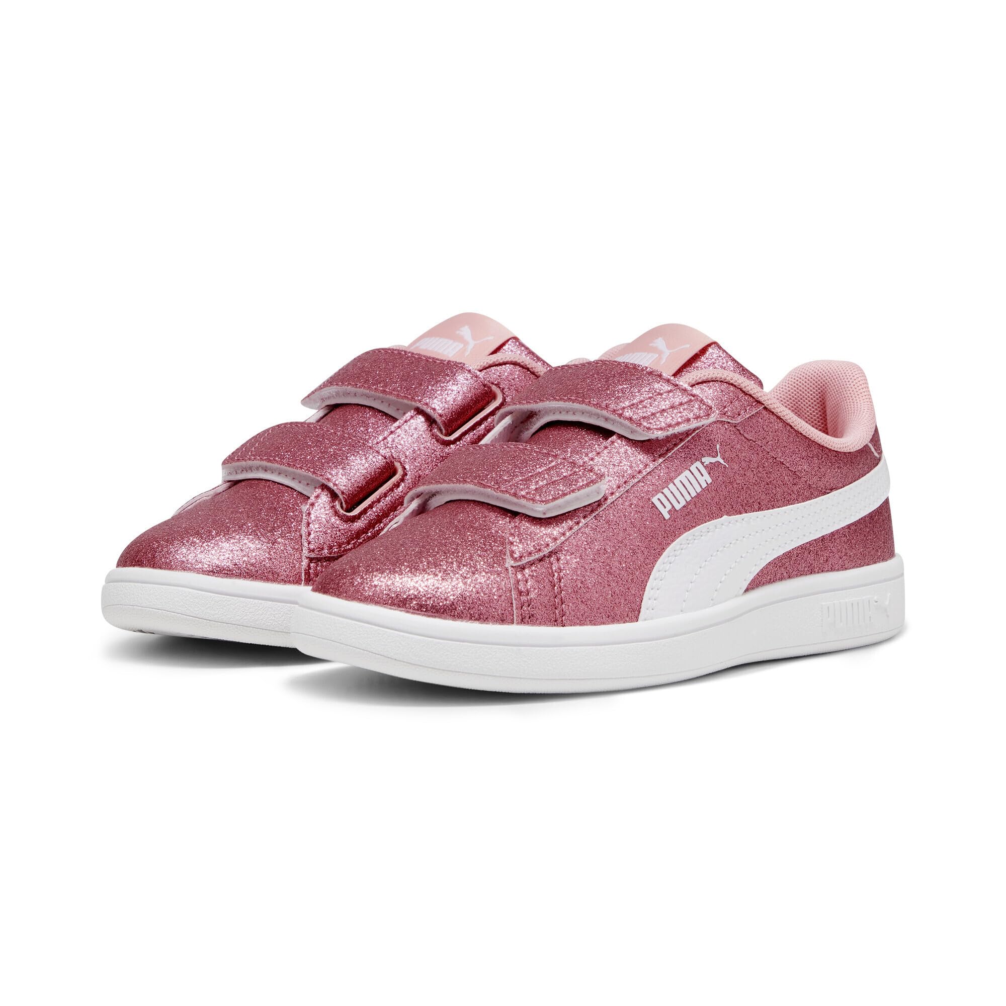 PUMA Smash 3.0 L Glitter Velcro V PS Scarpe da ginnasticaDonna