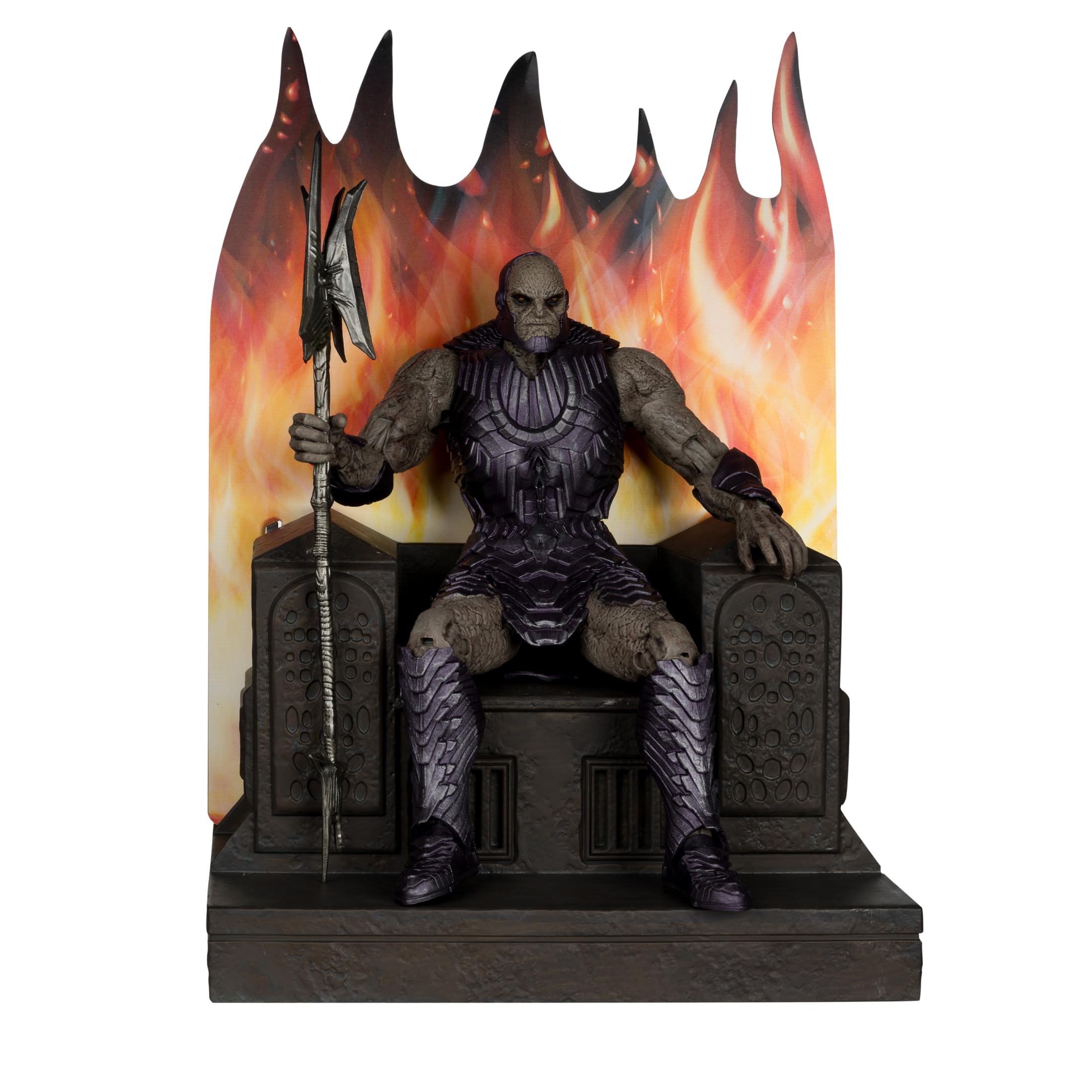 DC Multiverse Darkseid with Throne (Justice League) Gold Label Mega Figure McFarlane Toys