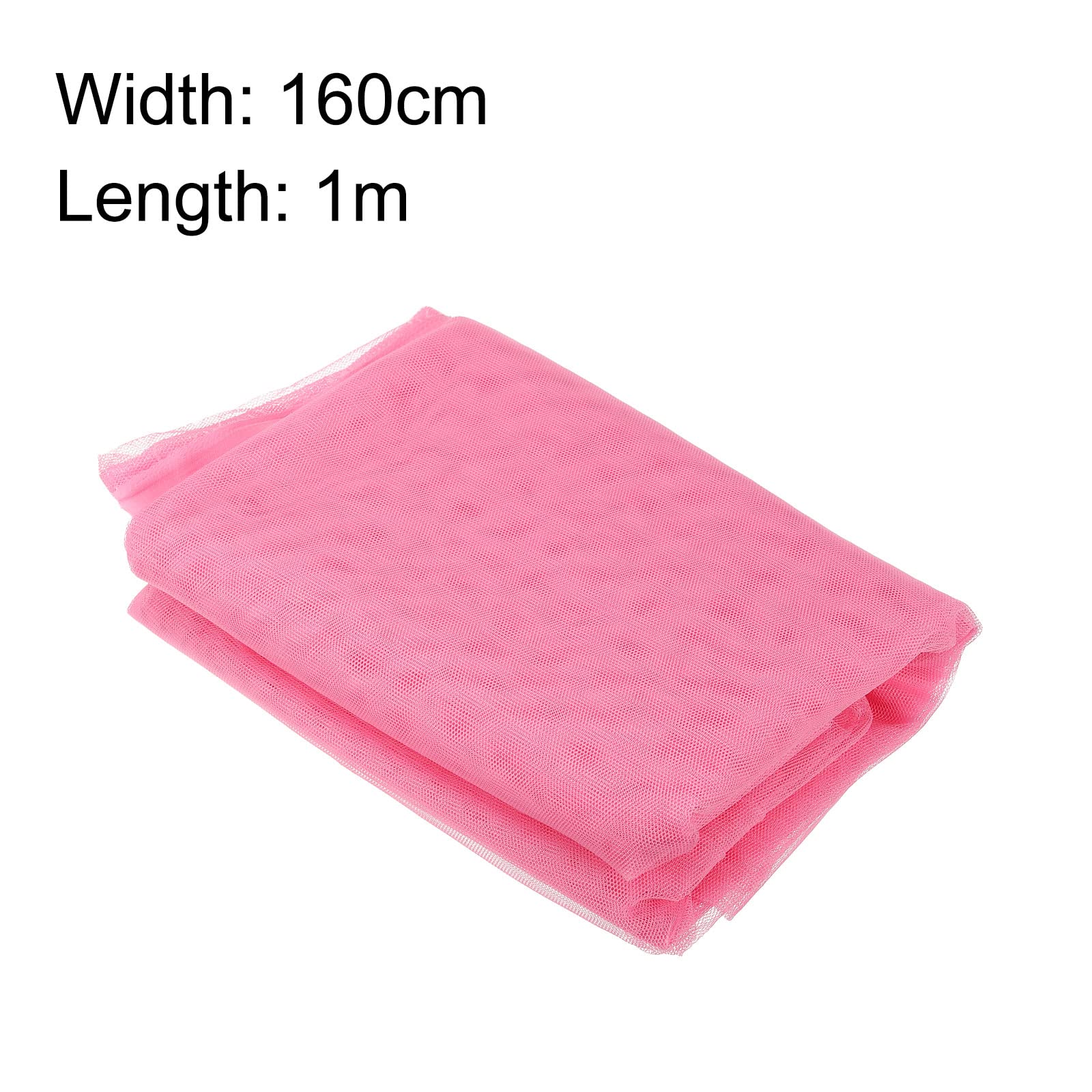 PATIKIL 160cm/62.4inch Mesh Fabric Slightly Stretchy for Netting Bag Backpack Pocket, Curtains, Headdress, DIY - Image 2