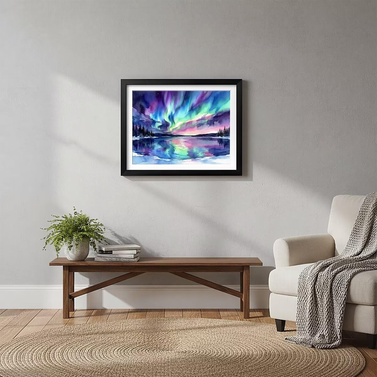 Aurora 5D diamentowe malowanie pełny zestaw 135 x 100 cm L-8180