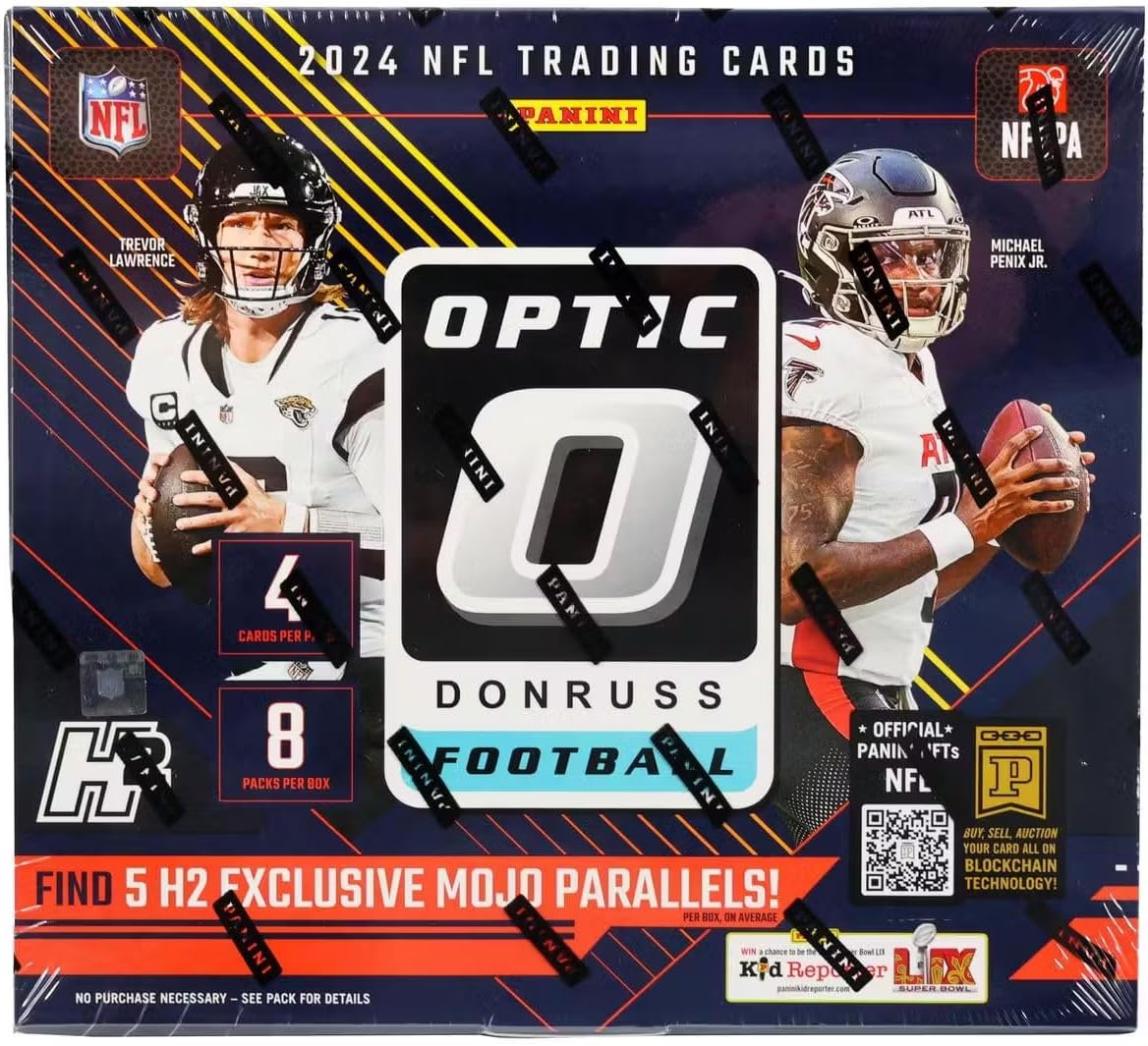 2024 Panini Donruss Optic Football H2 HYBRID box (8 pks/bx)