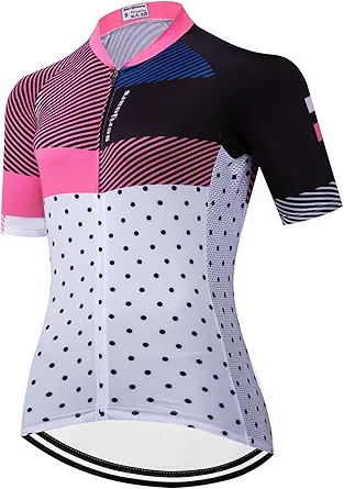 Women's Cycling Jersey Short Sleeve Road Bicycle MTB Tops Summer Outdoor Sports Wear