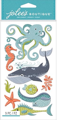Jolee's Boutique (Jolly Boutique) OCEAN ANIMALS LG15 50-50902, Asst, Other