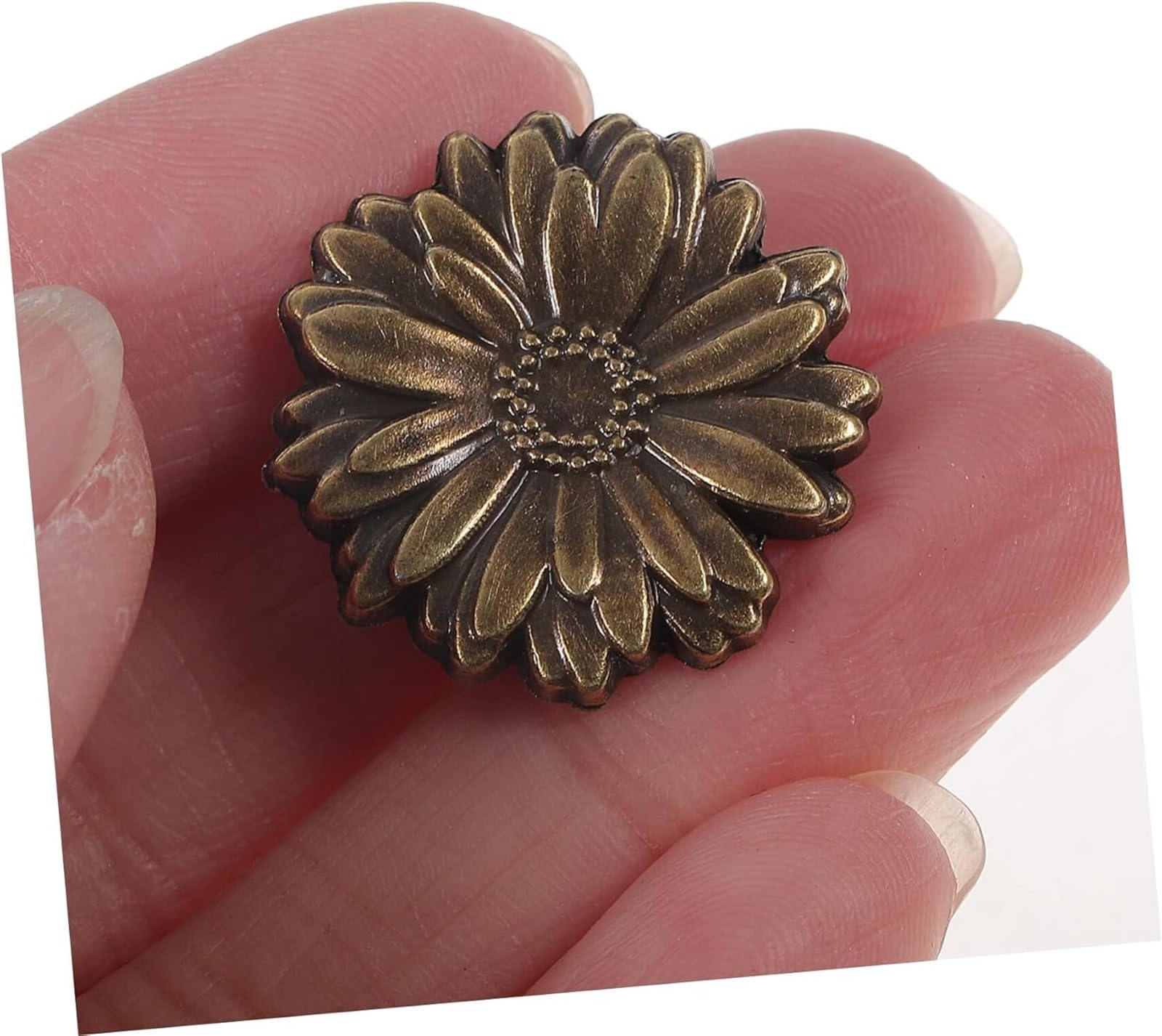 Napy do tkanin, Zapięcie na guziki zatrzaskowe, zatrzaski, 10 zestawów, portfel narzędzia do nitów, odzieży, skórzany zestaw klamer retro daisy, garnitur ze stopu metali