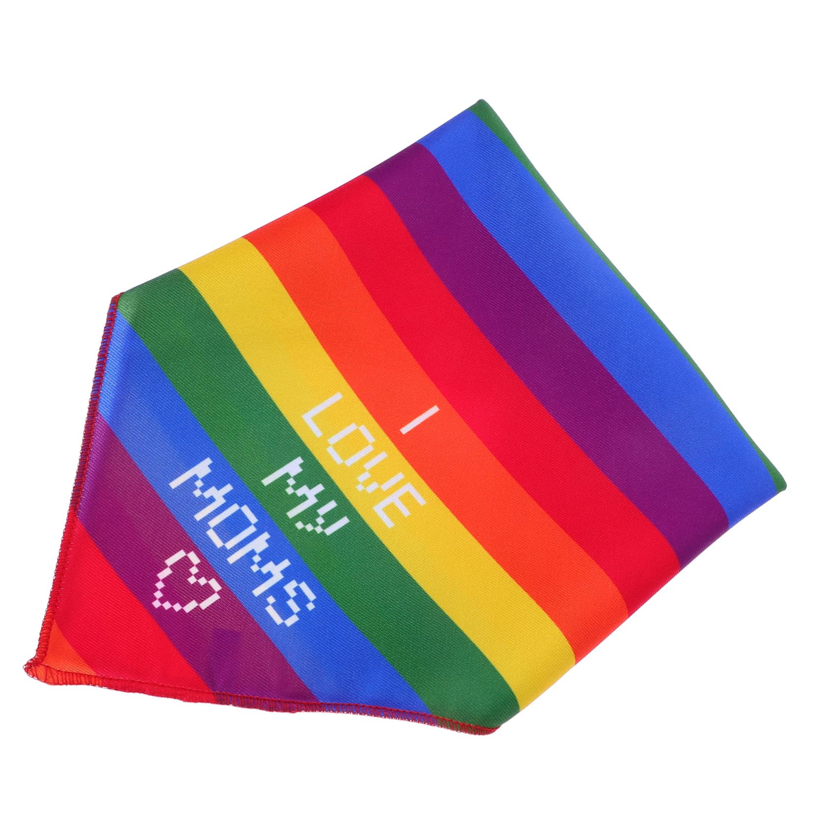 UPKOCH Pride Dog Bandanas Puppy Scarf Rainbow Dog Outfits for Small Medium Pet Accessories