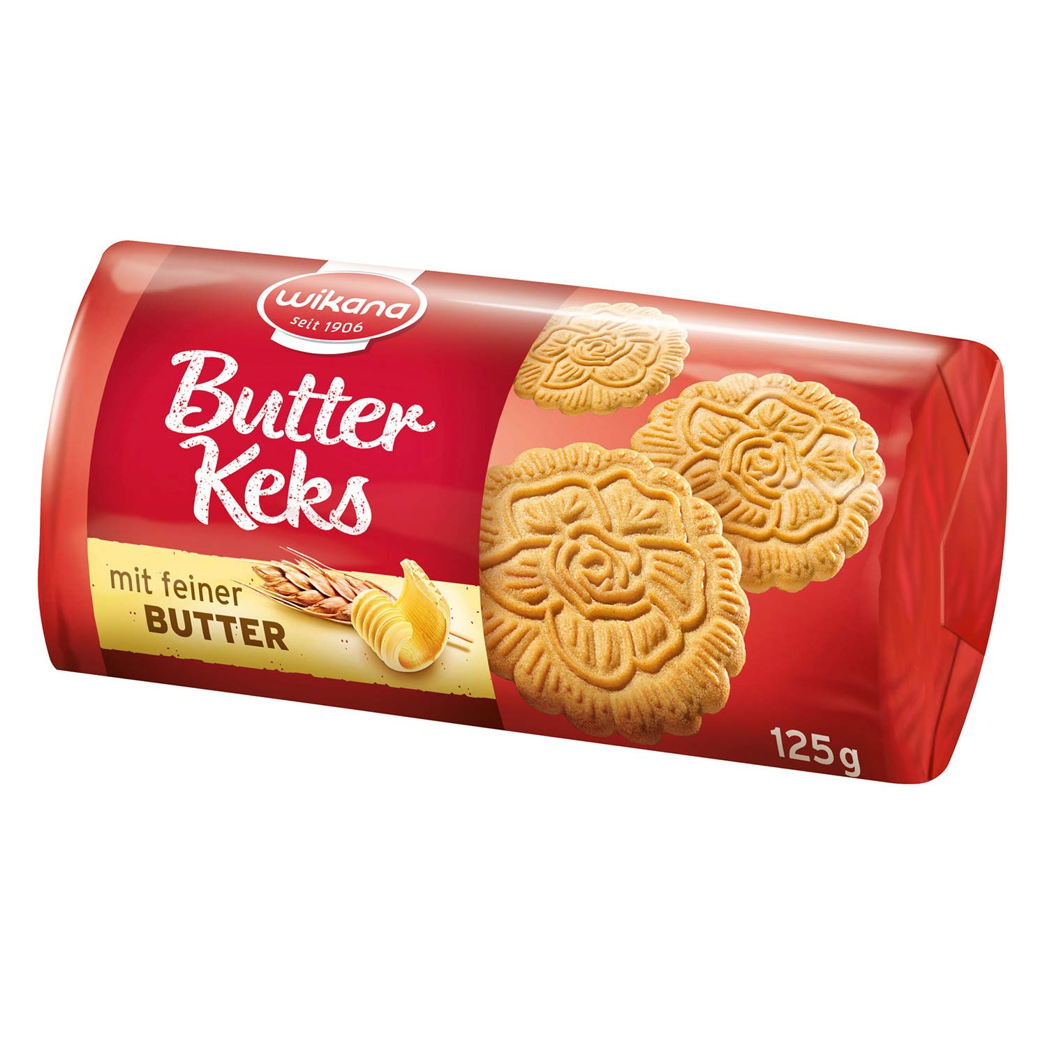 30x Wikana Butterkeks (3,75kg) – Knusprige Butterkekse im Vorratspack – Klassischer Keksgenuss für Kaffee & Pause – Ideal für Familien, Büro & Gastronomie