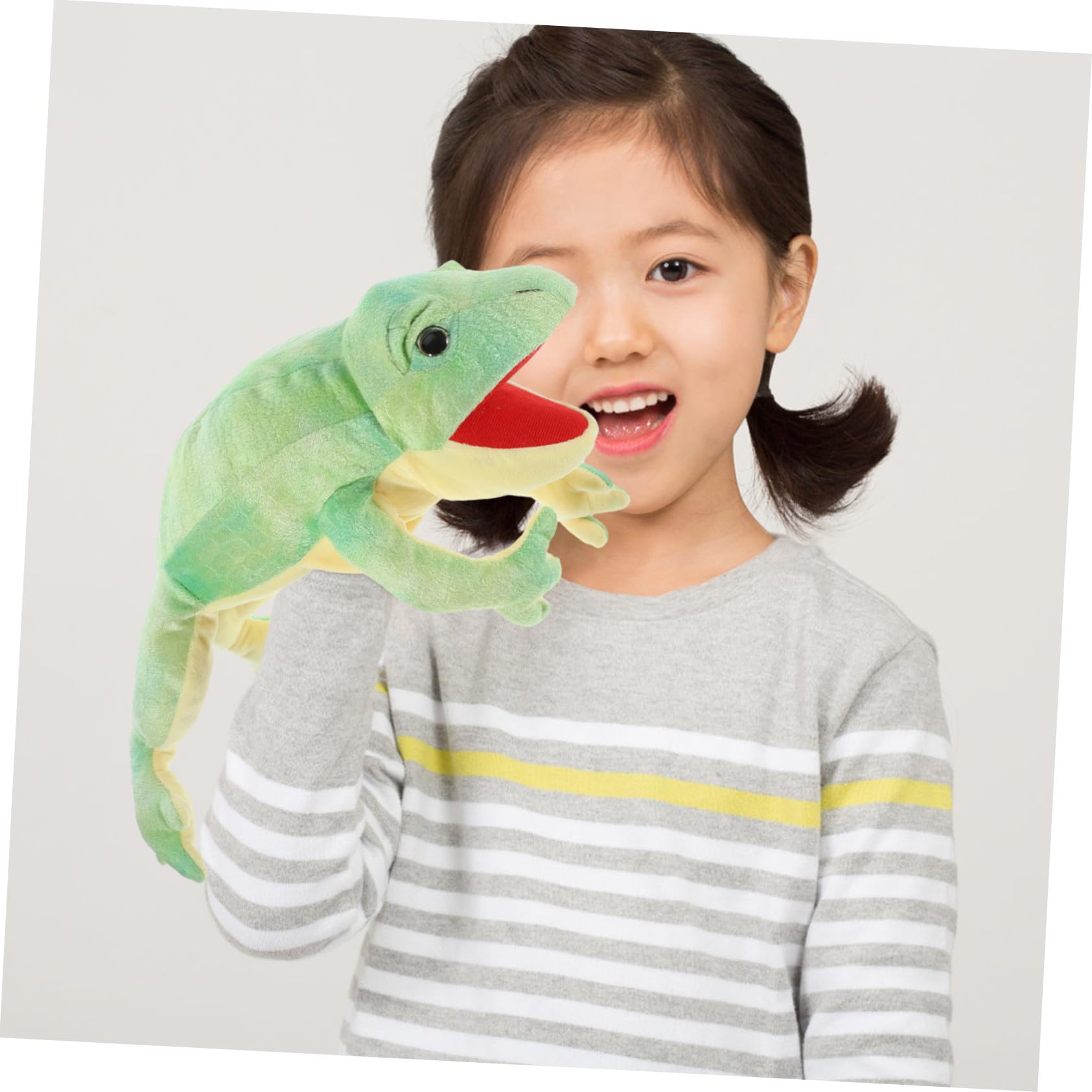 Marioneta de Mano de Felpa con Forma de Juguete Interactivo para Estimula Imaginación y Habilidades Comunicativas para Narración de Cuentos Infantiles