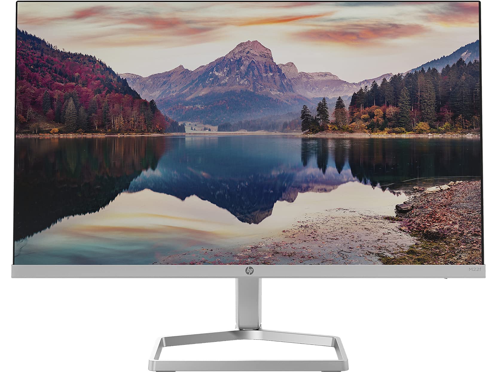 HP M22f Monitor - 21.5 Inch Screen, Full HD IPS Display, 75Hz, 5ms