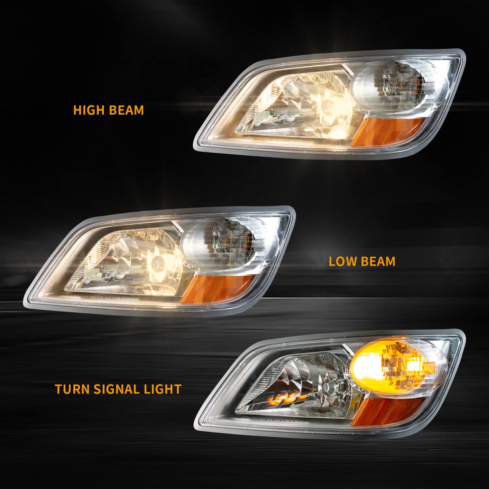 Amazon.com: EVERESTHD Headlight Assembly Fits for Hino