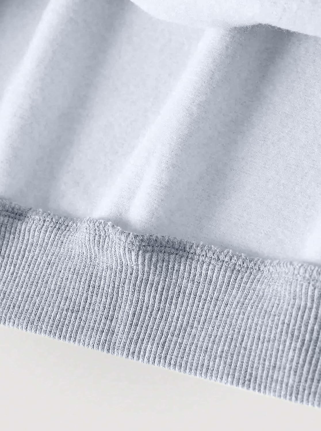 Hilinker Womens V Neck Oversized Sweatshirts Casual Drop Shoulder Long Sleeve Pullover Tops - Image 7