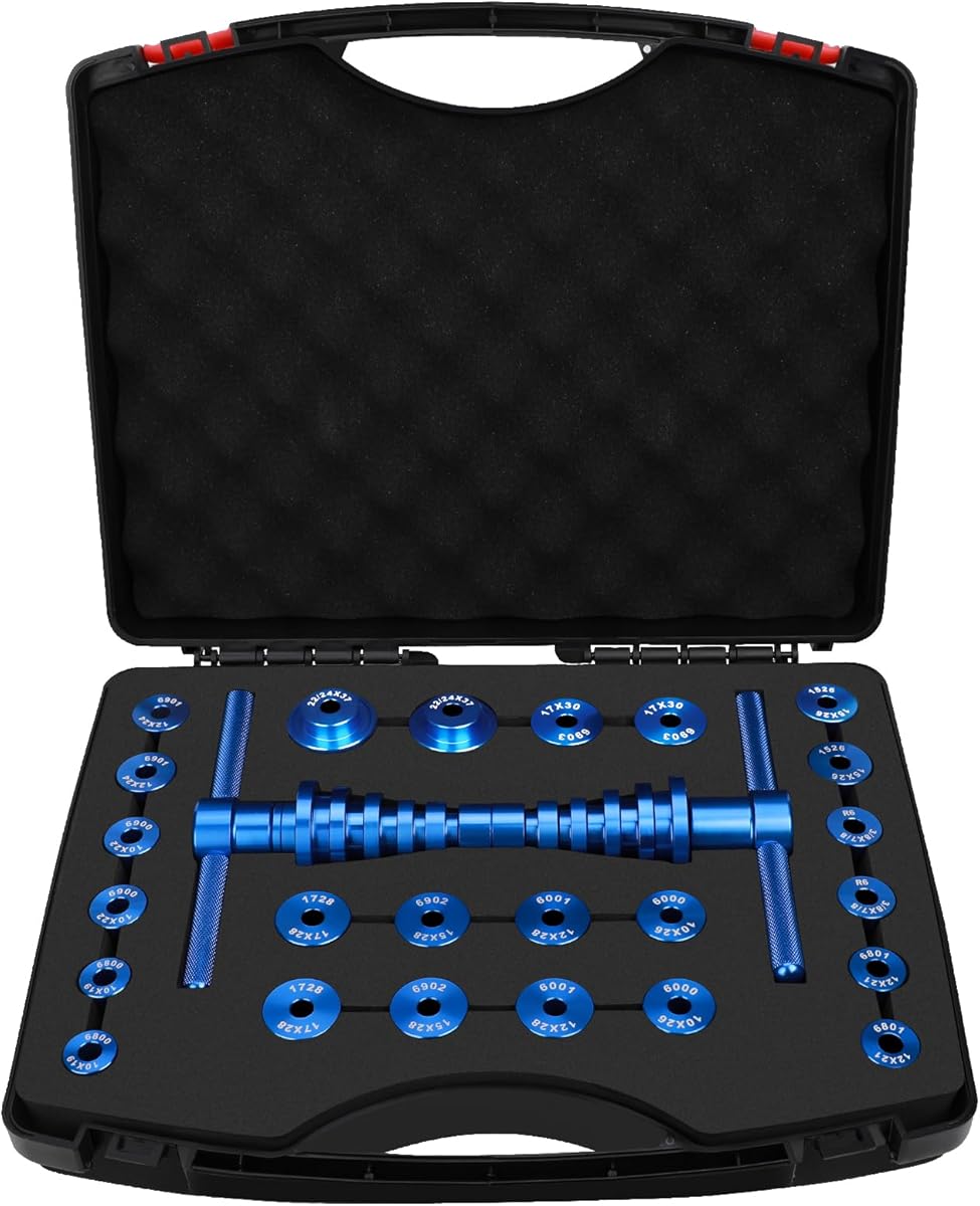 Wanocean Bicycle Bearing Press Set, Bike Tools for Wheels/Hub BB Axis Installation Universal Repair Kit, Turning Point Tool for Cycle Soft Tail Frame Drift