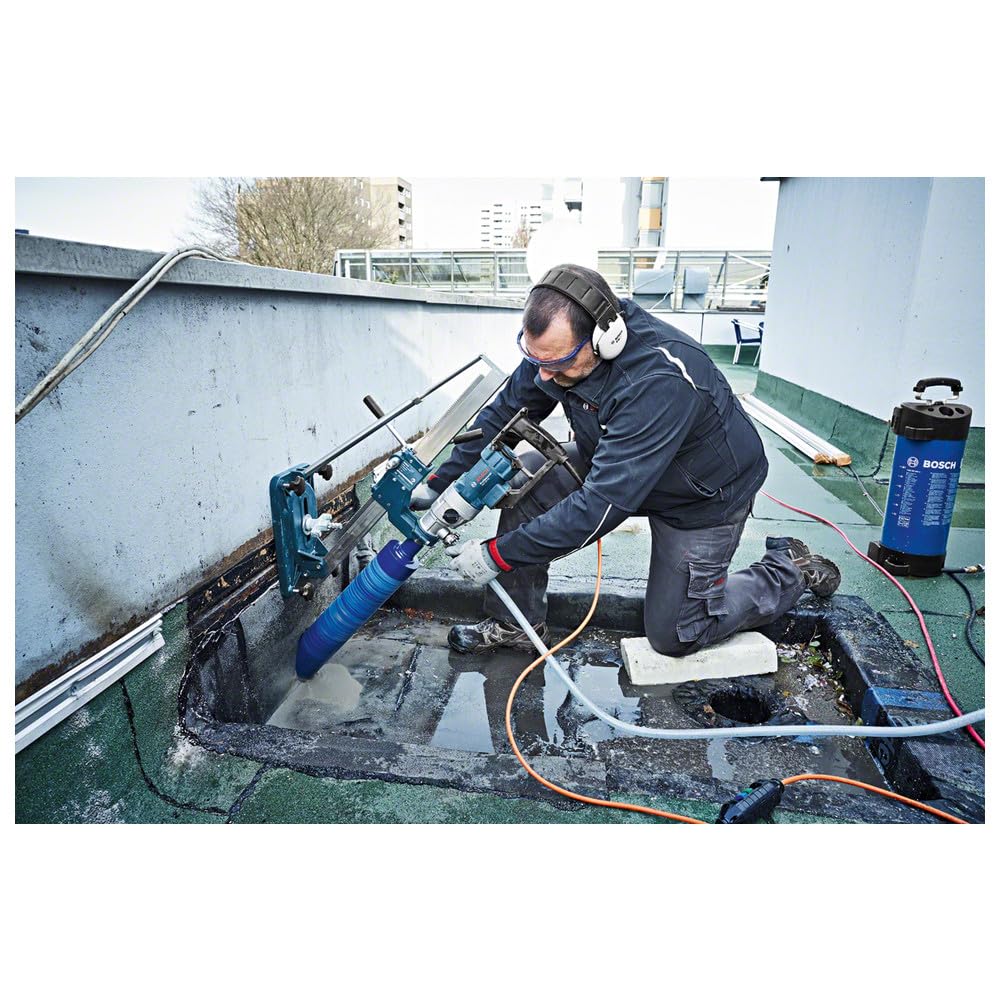 Bosch Professional Trapano Carotatore Gdb 180 We (Motore da 2.000 Watt, Foratura 180 Mm, Adattatore per Aspirazione Polvere, Rubinetto a Sfera, in Valigetta)