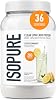 Aislado de Proteína de Suero Claro Isopure, Sin Lactosa, Sin Gluten, Sabor Natural, Limonada de Cítricos, 20g de Proteína por Porción, 1.9 Lb, 36 Porciones (El Empaque Puede Variar) 36 Porciones (Paquete de 1) 1