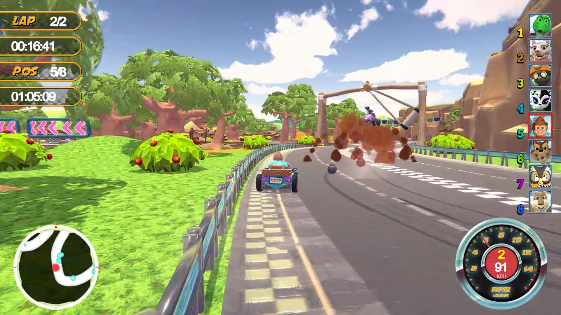 Markt + Technik ANIMAL KART RACER 2 - Familien Rennspiel für PS5