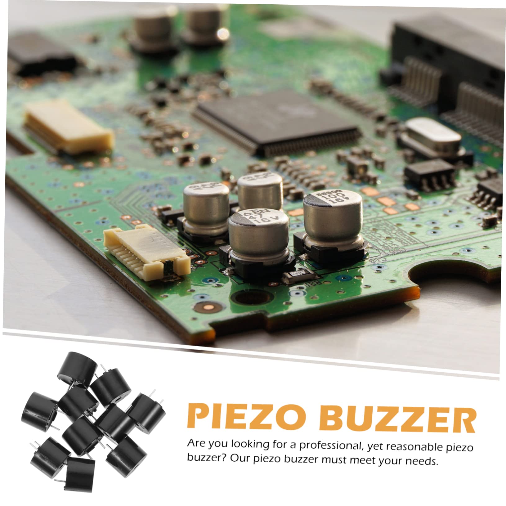 Cabilock Replacement Piezo Buzzer Pcs High Decibel Ohm v Passive Electric Buzzer for Applications