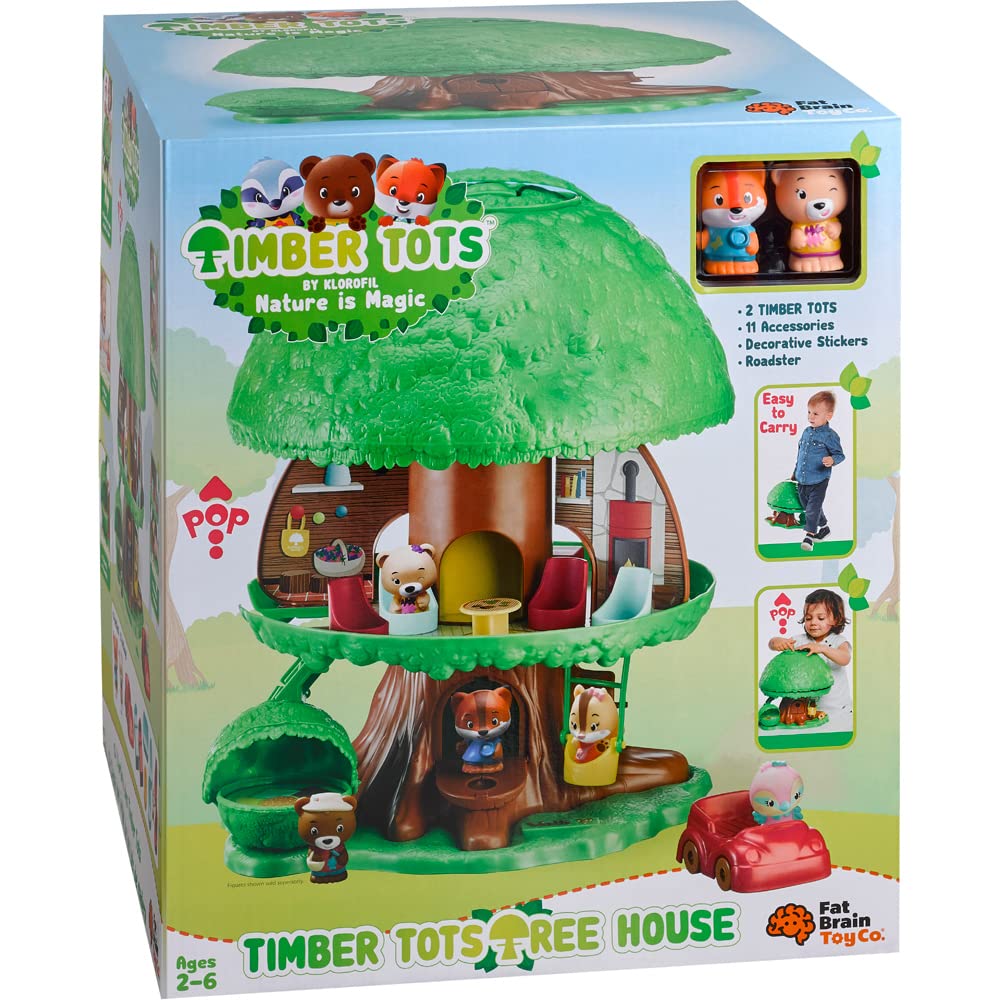Buy Bandai V700200 Timber Tots by KlorofilMagic Tree House with 2