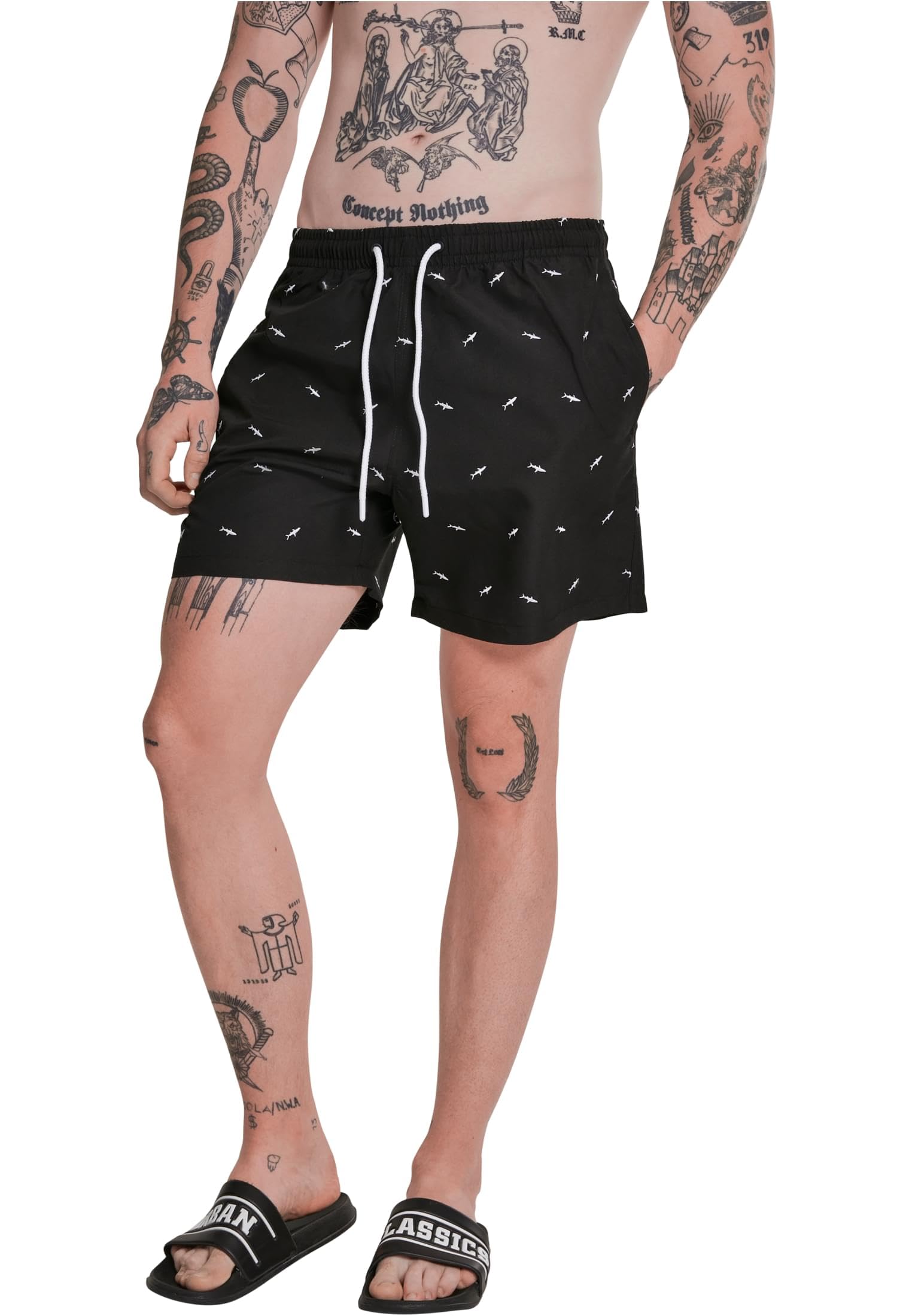 Urban Classics Bañador para Hombre, Bañador de Secado Rápido, Boxer de Baño para Surf y Actividades Deportivas, Varios Patrones, Tallas S - 5XL