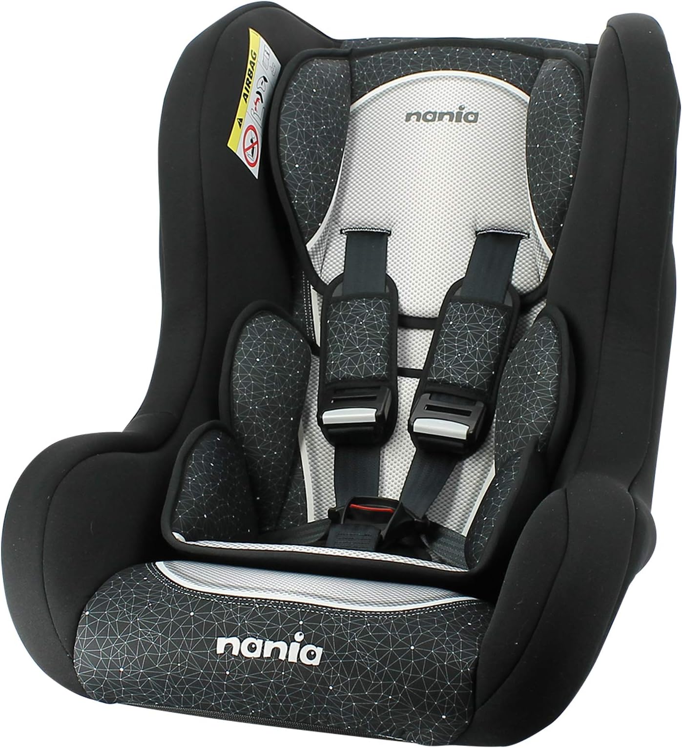 Child car seat Trio GRP 0/1/2 (0-25kg) with Side Protection - Skyline Black - Made in France