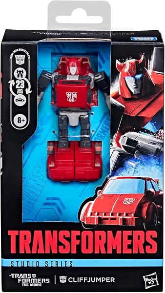 Transformers Studio Series Cliffjumper, The Transformers: The Movie Deluxe Class 4-Inch Converting Action Figure, Robot Toys for 8+ - 5