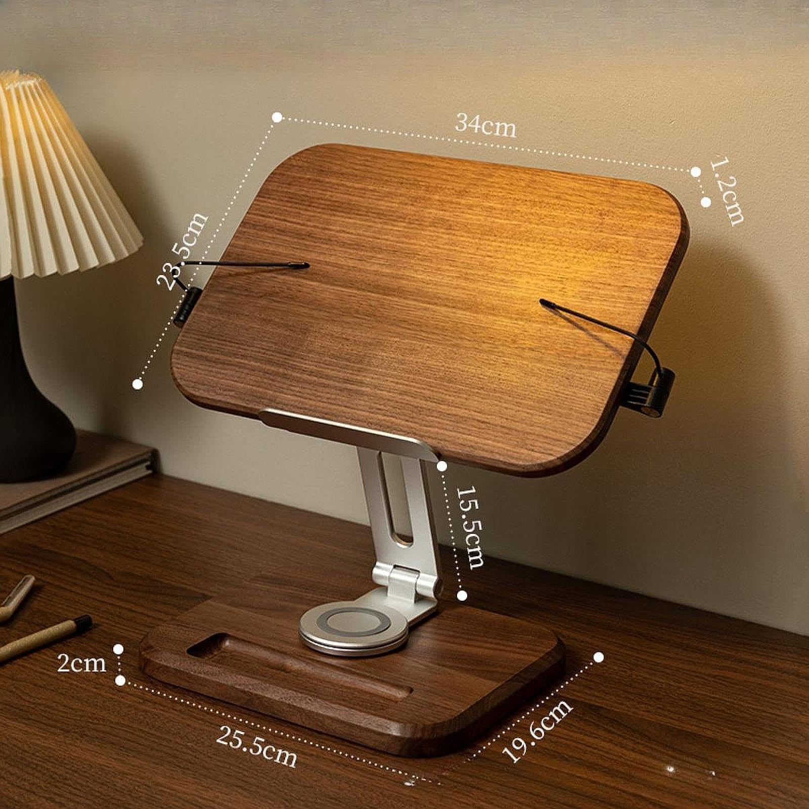 Soporte para Libros, Atril de Escritorio Estable para Partituras, Cuadernos Y Libros de