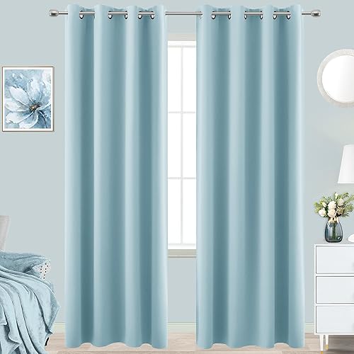 Miniatura 148 de KOUFALL Cortinas opacas doradas de lujo para sala de estar, elegantes cortinas de 84 pulgadas de largo, cortinas Doradas para Sala Elegantes Oro